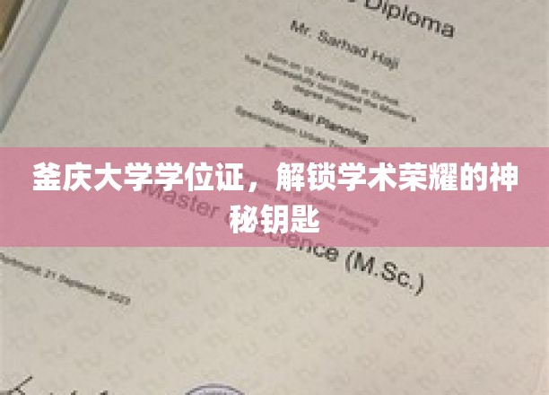 解锁学术殿堂，釜庆大学学位证，成就非凡荣耀的通行证