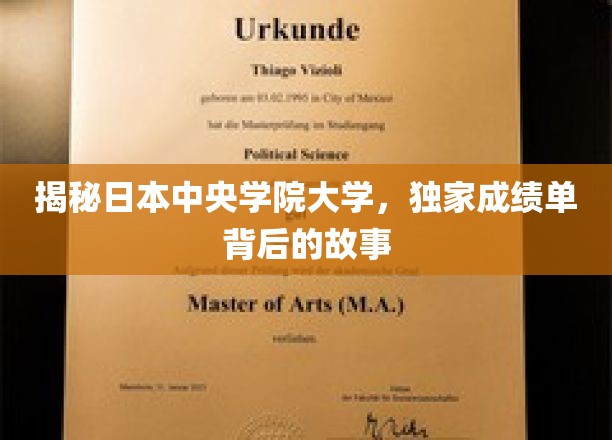 解码中央学院大学，揭秘那些不为人知的成绩单传奇