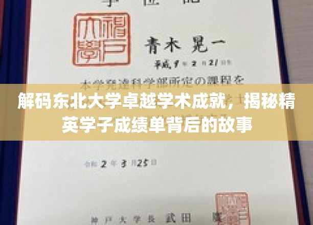 东北大学骄子风采，揭秘学术巅峰背后的奋斗传奇