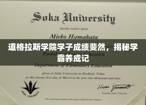 道格拉斯学院学子成绩骄人，揭秘学霸养成之路