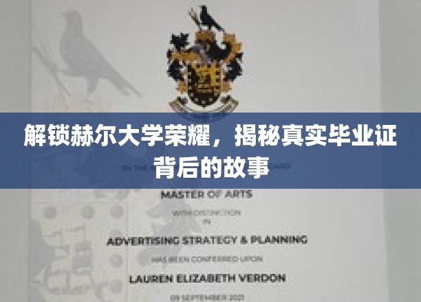 赫尔大学荣耀揭秘，毕业证背后的非凡历程