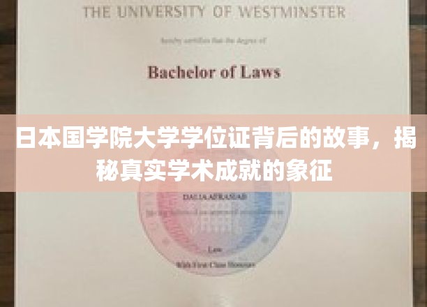 日本国学院大学学位证背后的故事，揭秘真实学术成就的象征