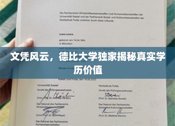 学历背后的真实力量，德比大学揭秘学历价值新视角