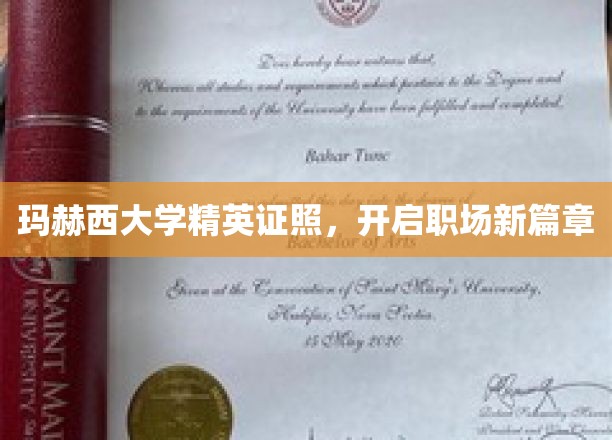 玛赫西大学精英证照，助你职场飞跃新境界
