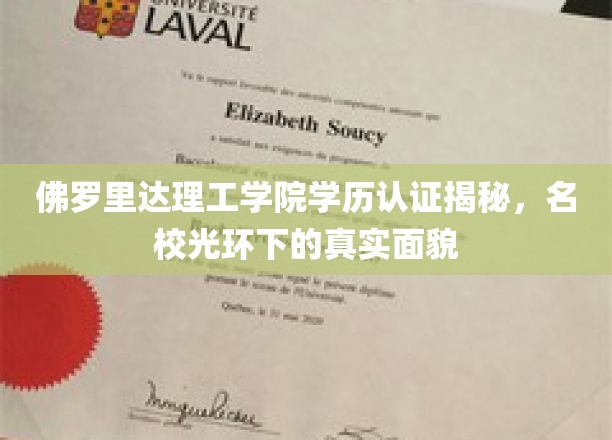 佛罗里达理工学院学历认证揭秘，名校光环下的真实面貌