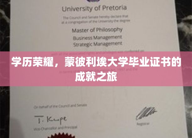 蒙彼利埃荣耀，解锁学历成就的非凡篇章